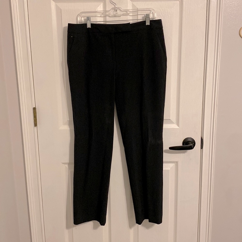 Worthington Ladies Dress Slacks, modern fit, pinstriped, 12P, NWOT never worn